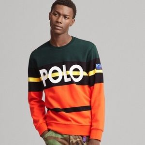 Ralph Lauren Polo Hi Tech Sweat Shirt Double Knit